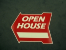 Open House Arrow w/Arrow Red