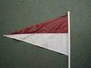 Two-Toned Flag Brdx/White