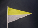 Two-Toned Flag Yellow/White