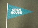 Printed Flags Turquoise