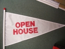 Printed Flags White/Red