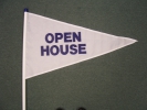Printed Flags White/Blue