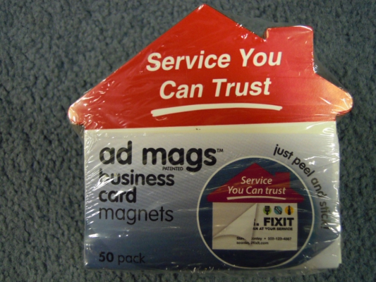 Business Card Magnets Serv You