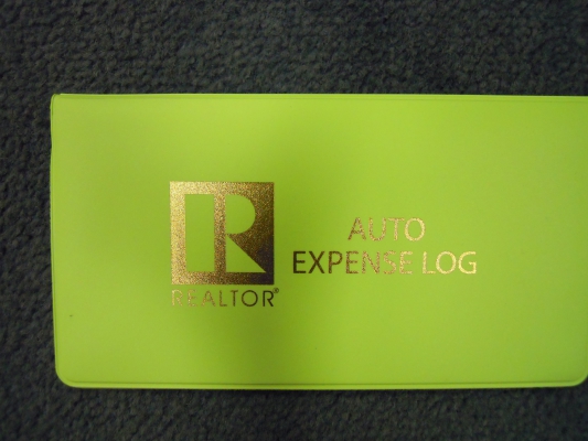 Auto Expense Log Green
