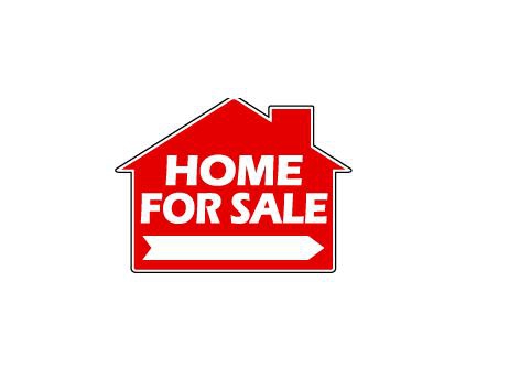 Home For Sale Arrow Red