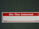 On the Internet Red Bar SpaceUn