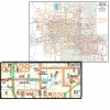 Zip Code Map 22 x17 Laminated