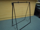 A Frame Stand Metal Black