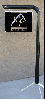 Sign Post Black (QuikPost)