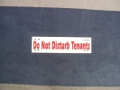 Do Not Disturb Tenants