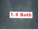 1.5 Bath