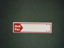 Ask For (Blank Space)