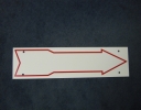 Arrow Outline 6 x 24