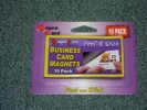Business Card Magnets 10 Count