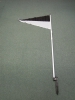 Two-toned Flags Black/White