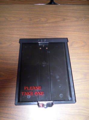 Brochure Box Black