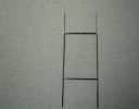 H Frame Black 30 inch