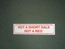 Not a Short Sale