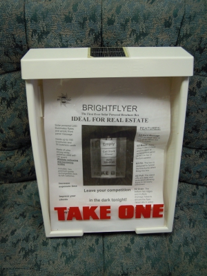 Brochure Box w/Light