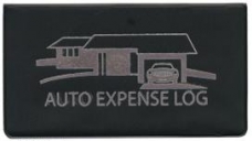 Auto Expense Log Black
