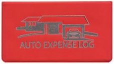 Auto Expense Log Red