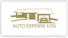 Auto Expense Log White