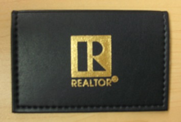Card Holder Black Leather
