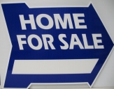 Home For Sale Arrow w/Arrow Bl