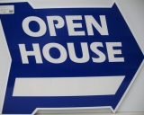 Open House Arrow w/Arrow Blue