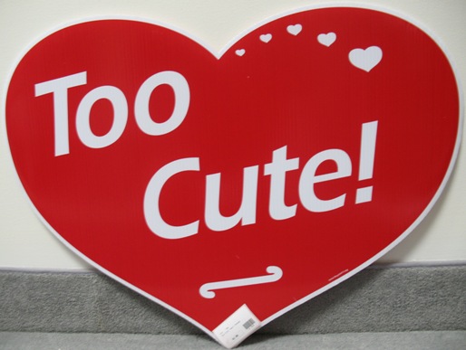 Too Cute! Heart Shaped