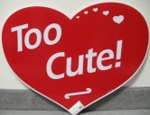 Too Cute! Heart Shaped
