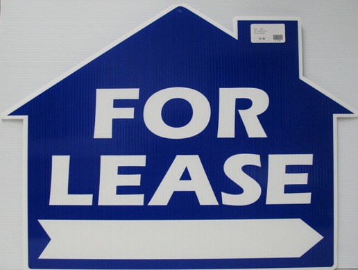 For Lease Blue