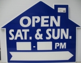 Open Sat & Sun Blue