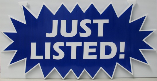 Just Listed - Blue