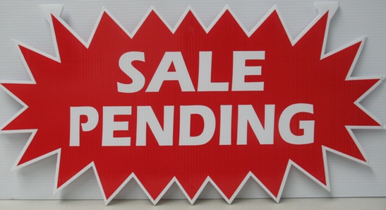 Sale Pending - Red