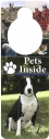 Door Hanger Pets Inside