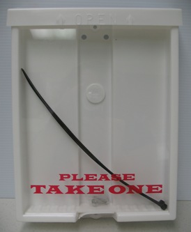 Brochure Box Front Only Single