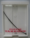 Brochure Box Front Only Single