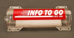Info To Go Tube - Red Original