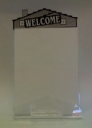 Welcome Brochure Stand Red