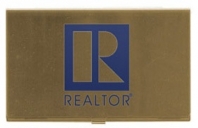 Business Card Holder Gold