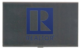 Business Card Holder Silver