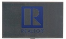 Business Card Holder Silver