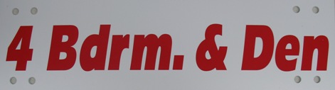 4 Bdrm & Den