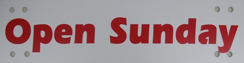 Open Sunday