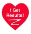 I Get Results! Large Red