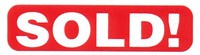Sold Sticker Red
