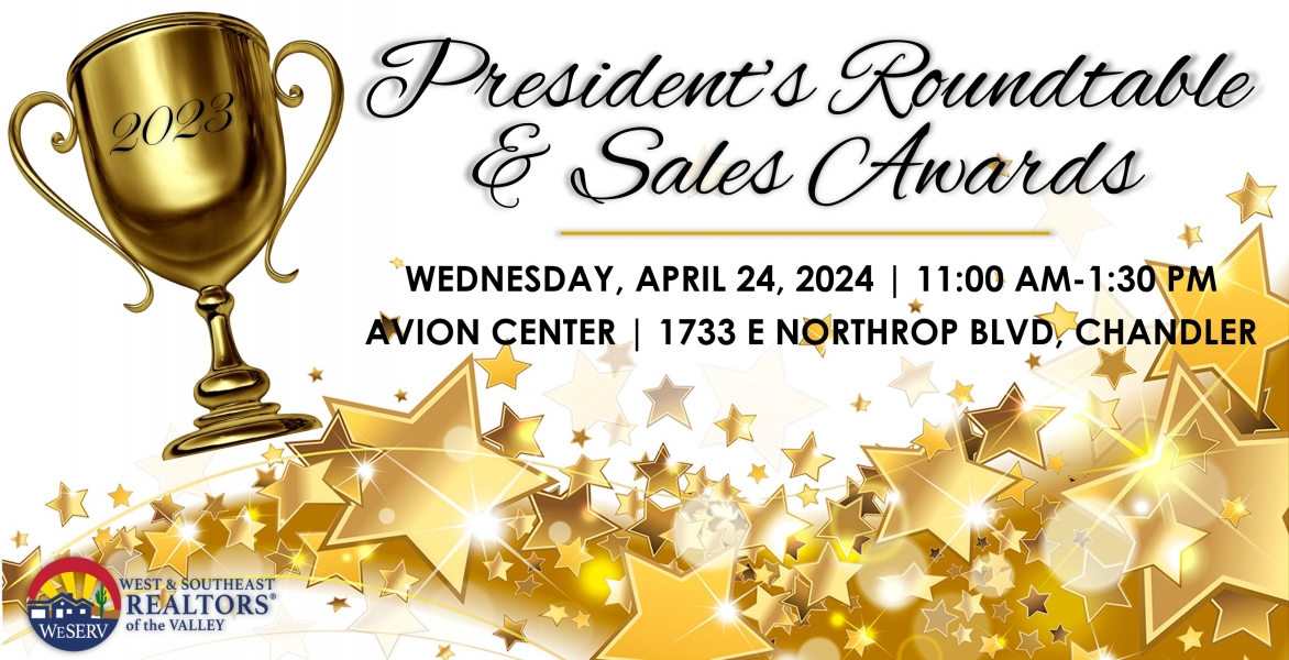 SOLD OUT! President's Roundtable & Sales Awards Luncheon