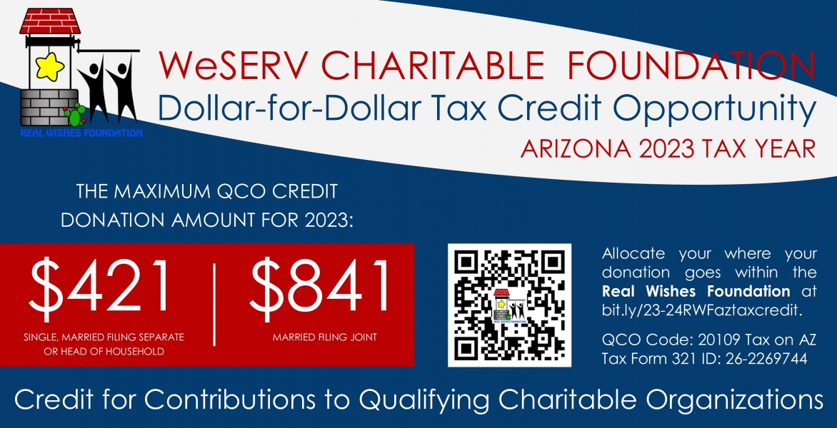 Arizona Tax Credit for 2023 Tax Year